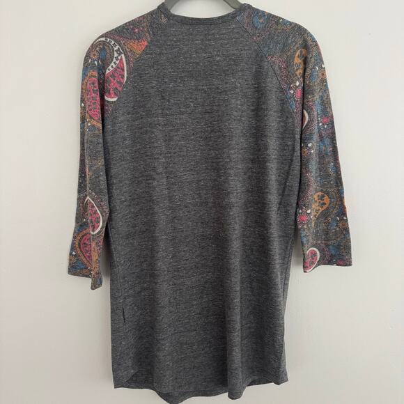 Lularoe Randy Top with Paisley Print - Picture 5 of 6